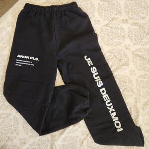DEUXMOI "Je Suis" Sweatpants